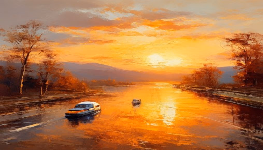 oil paint texture in editorial style