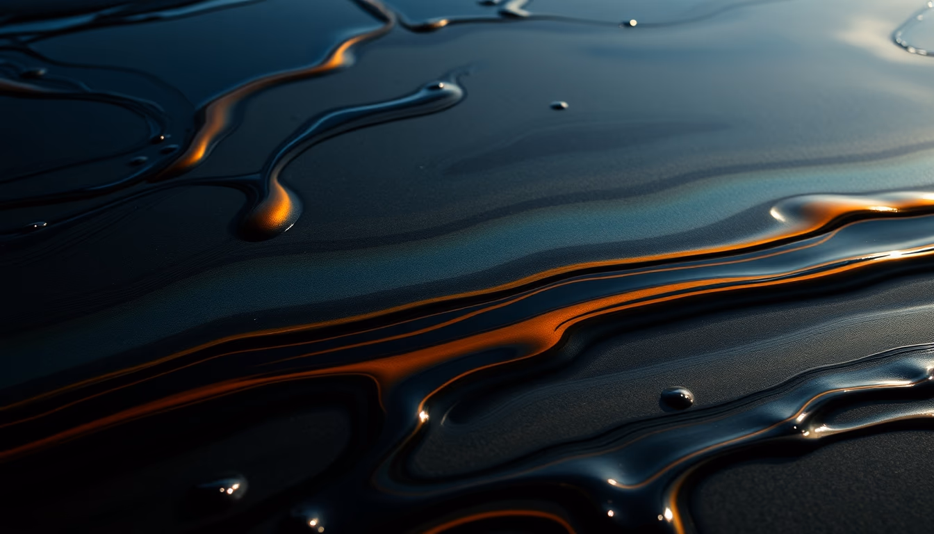 oil slick rainbow in editorial style