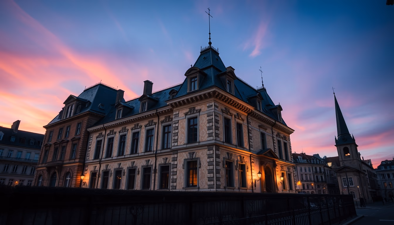 old french francs in editorial style