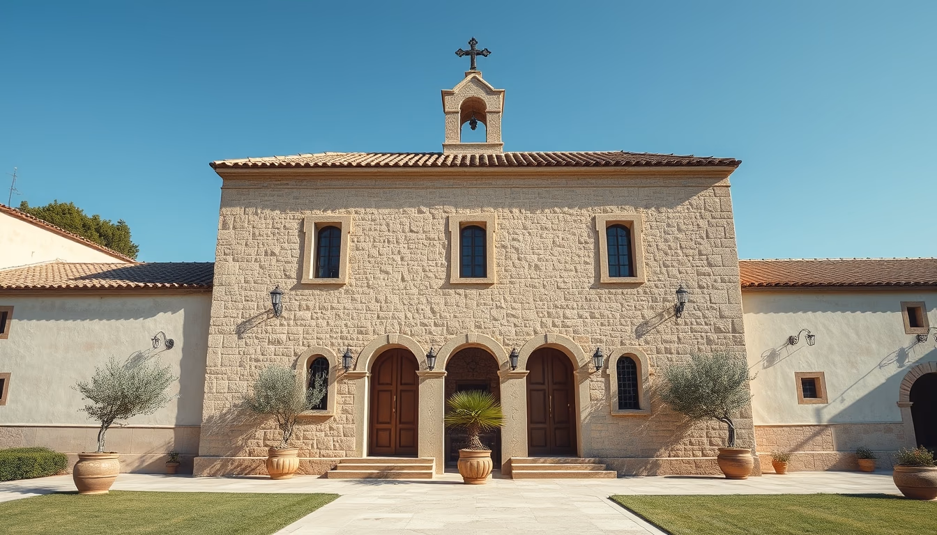 olive press traditional stone in editorial style