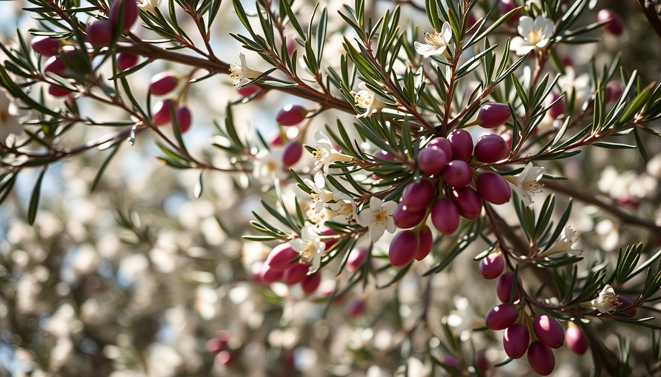 olive tree blossoms spring in editorial style