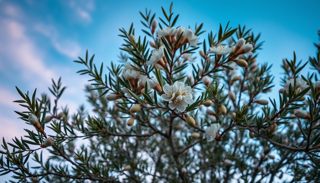 olive tree blossoms spring in editorial style