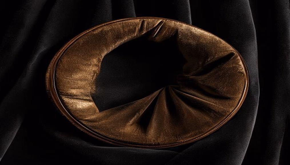 omas paragon arco bronze in luxury editorial photography