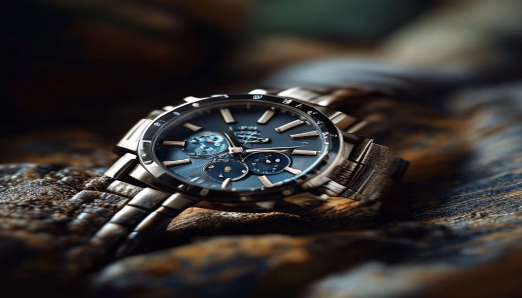 omega seamaster planet ocean in luxury editorial photography