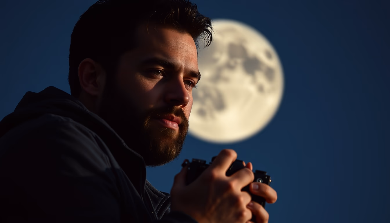 omega speedmaster moon in editorial style