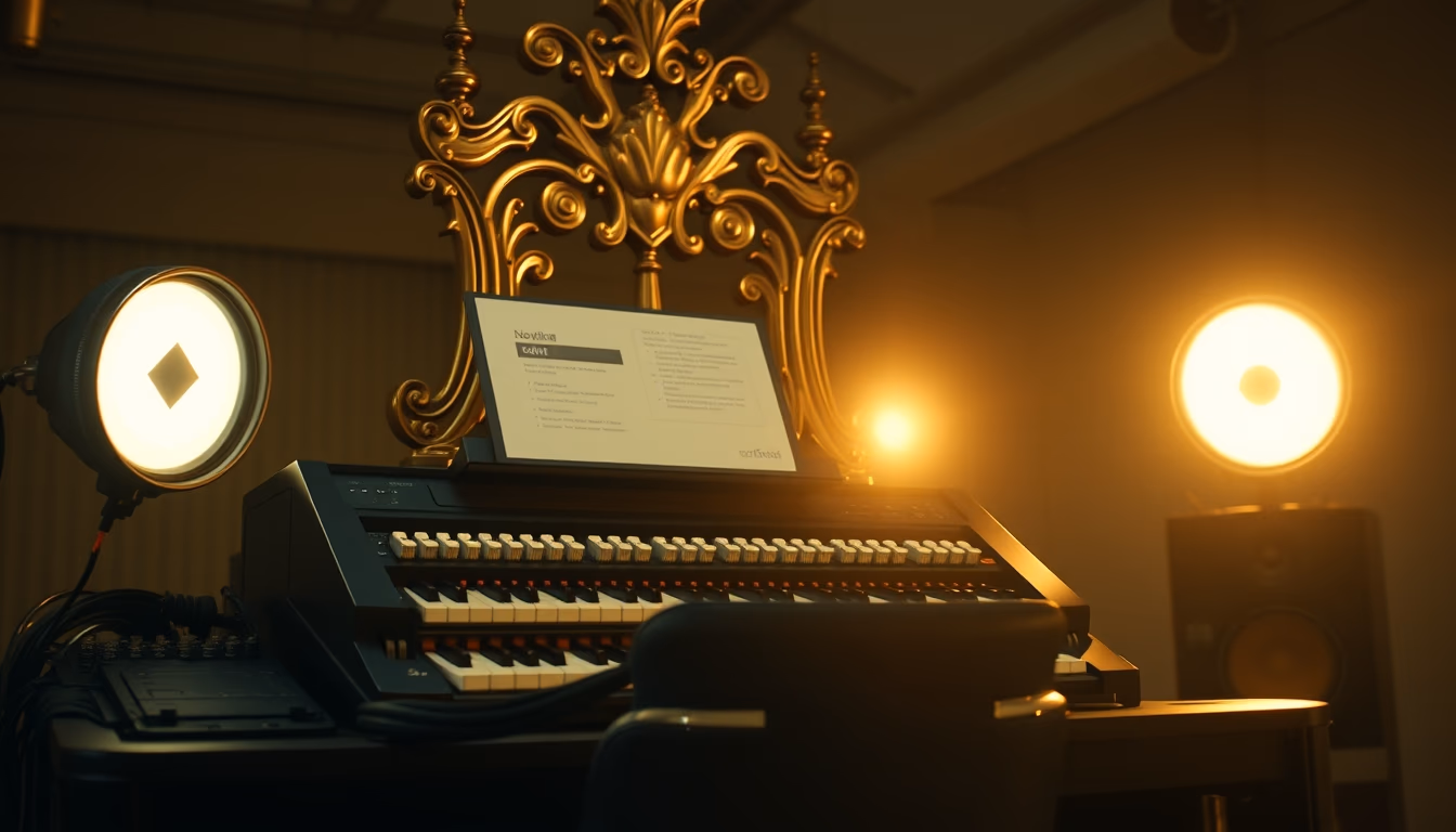 organ on chip device in editorial style