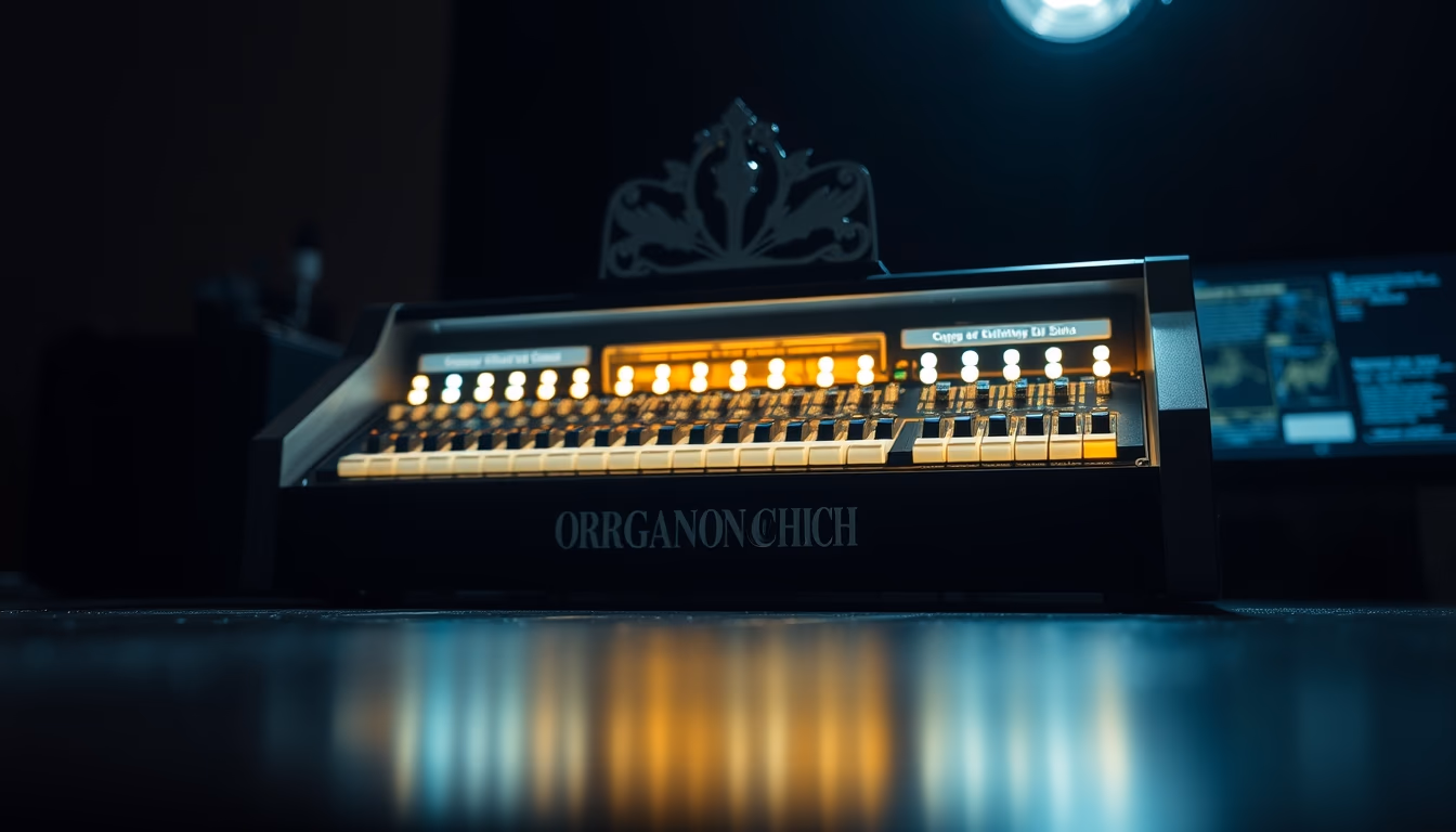 organ on chip device in editorial style