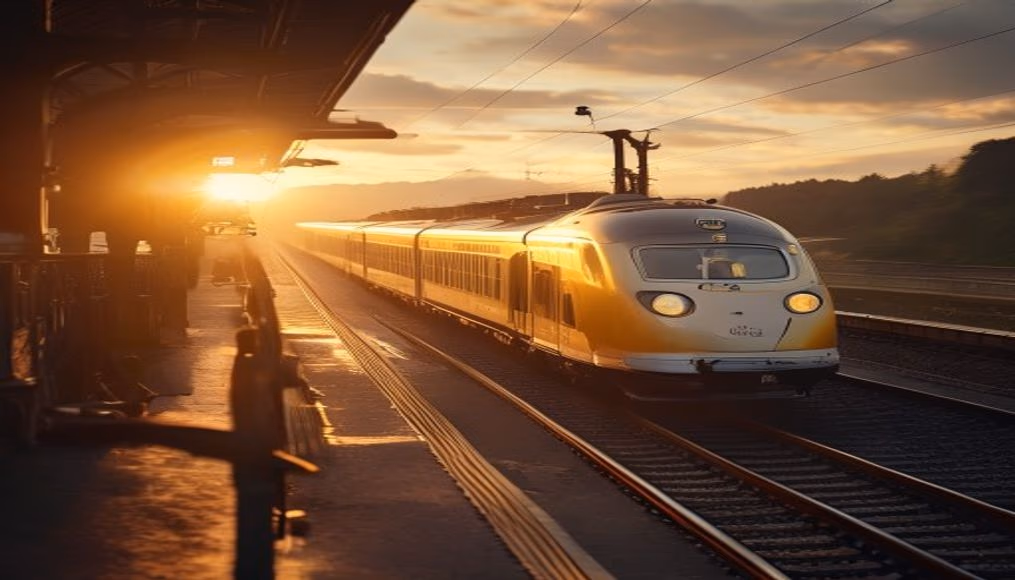 orient express vintage in editorial style