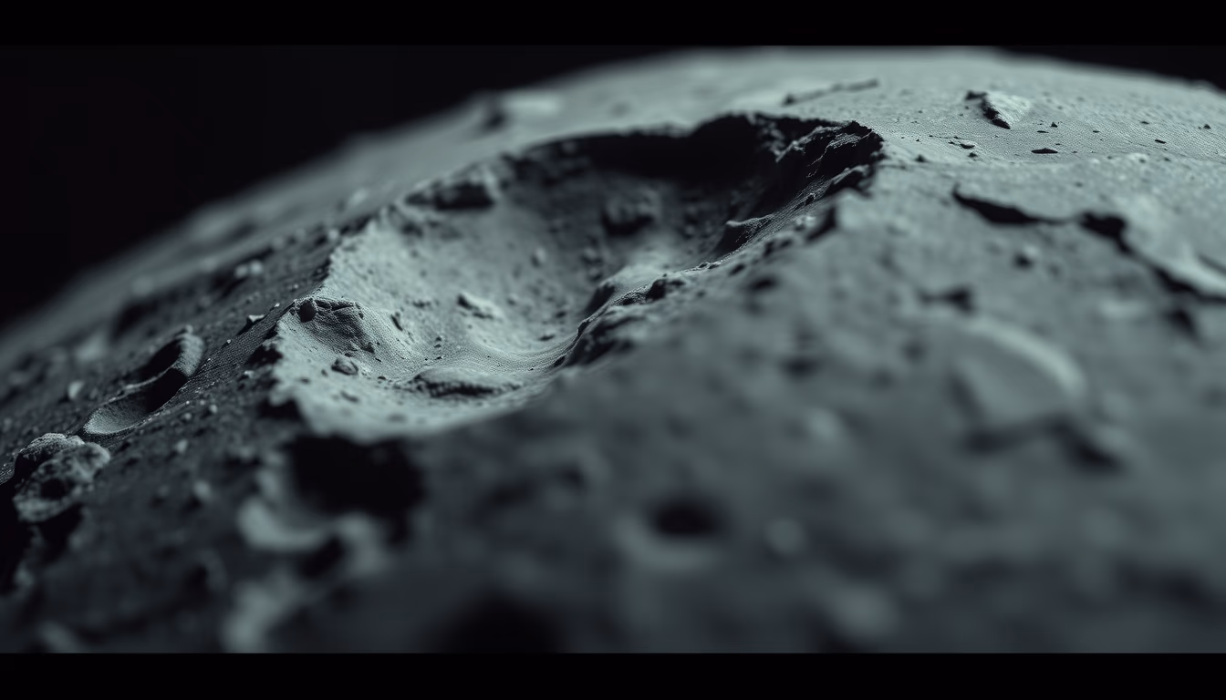 osiris-rex bennu asteroid in editorial style