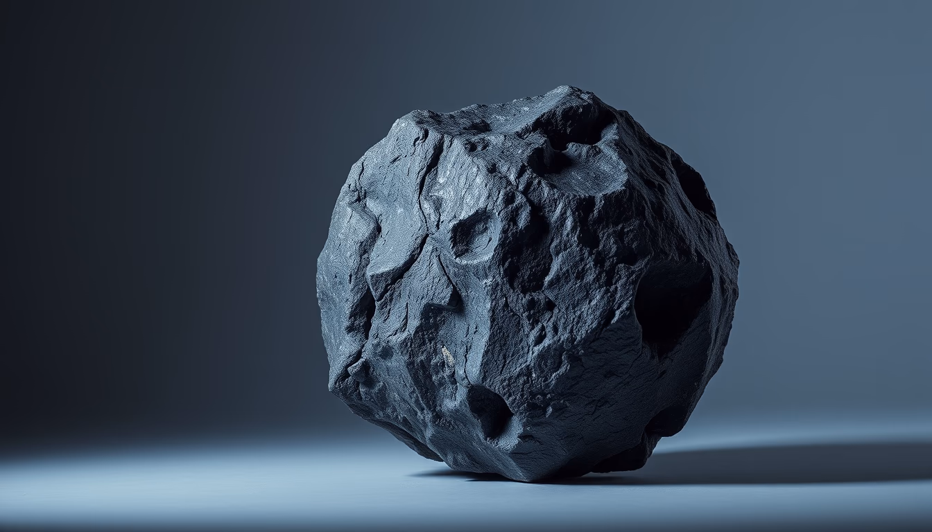 osiris-rex bennu asteroid in editorial style