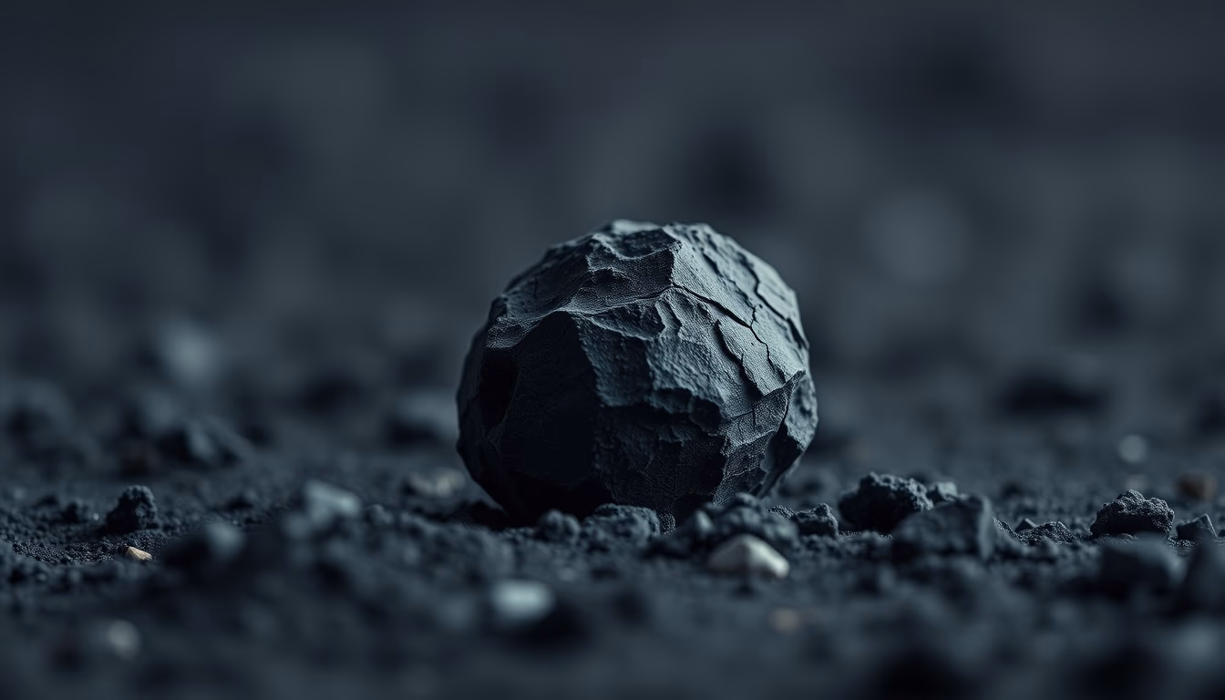 osiris-rex bennu asteroid in editorial style