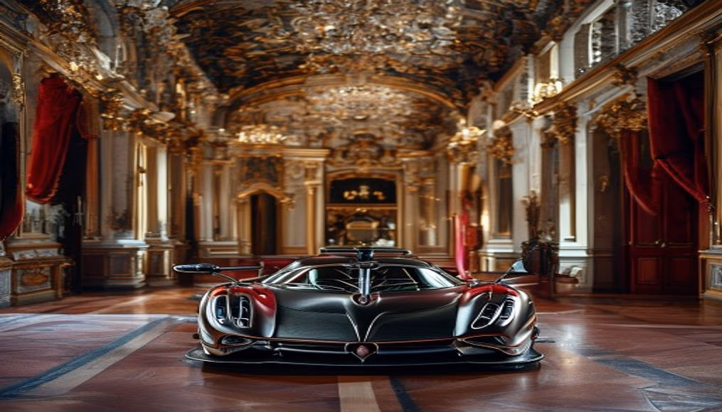 pagani huayra utopia in luxury editorial photography