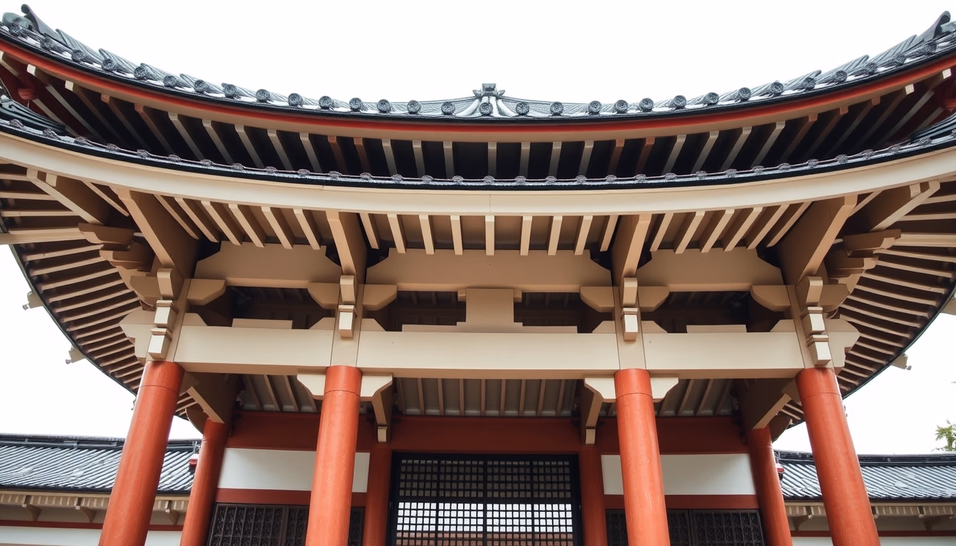 Pagoda roof japanese em estilo editorial