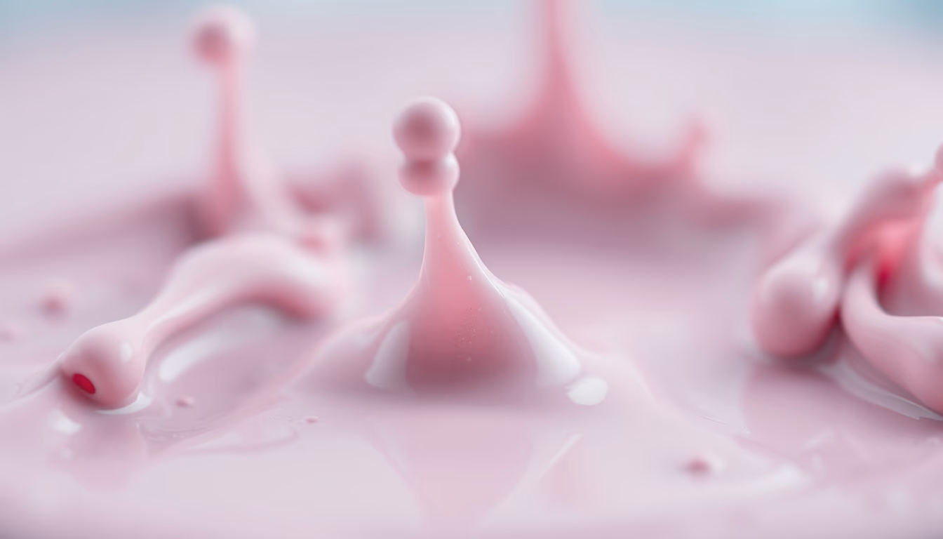 paint splash macro in editorial style