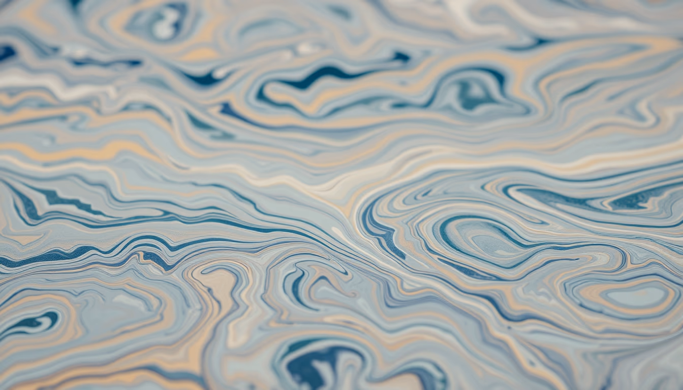 paper marbling water in editorial style