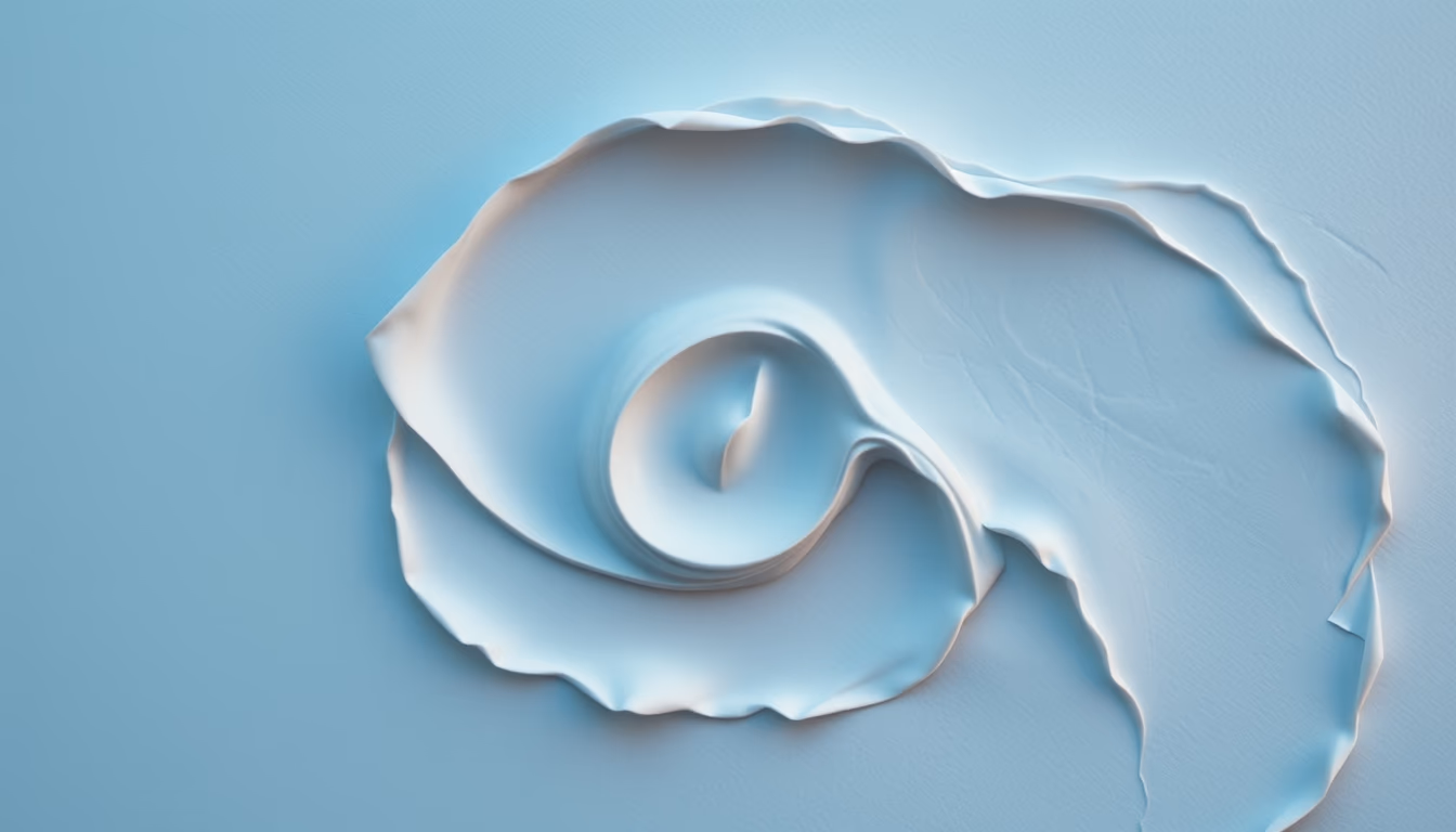 paper texture cream in editorial style