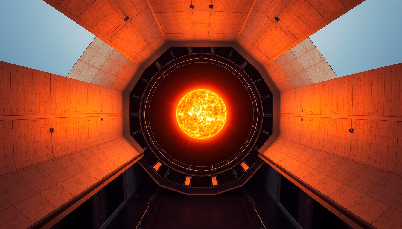 parker solar probe sun in editorial style