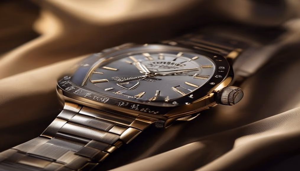 patek philippe calatrava platinum in luxury editorial photography