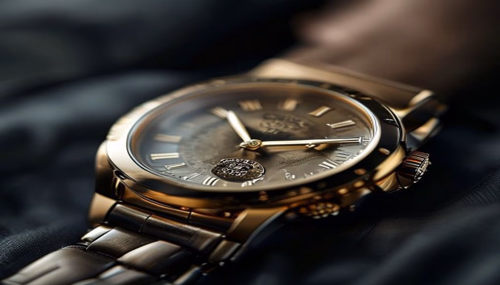 Patek philippe perpetual calendar 5320 em fotografia editorial de luxo