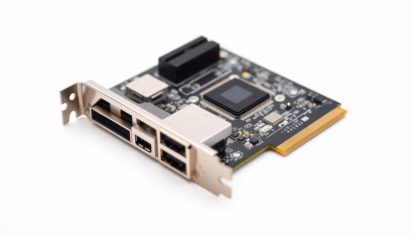 pcie expansion slot in editorial style