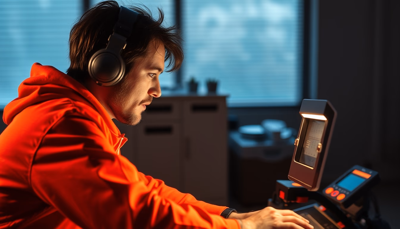 pcr machine running cycle in editorial style