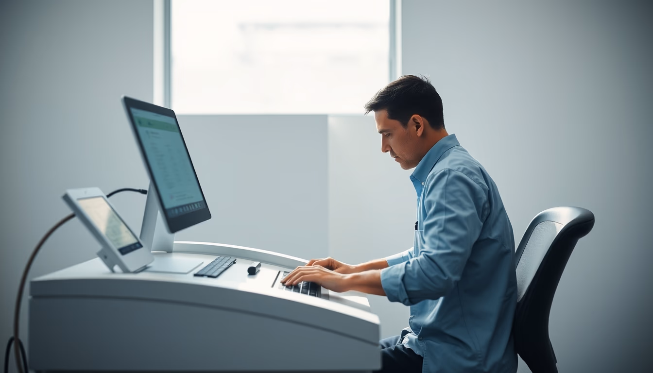 pcr machine running cycle in editorial style