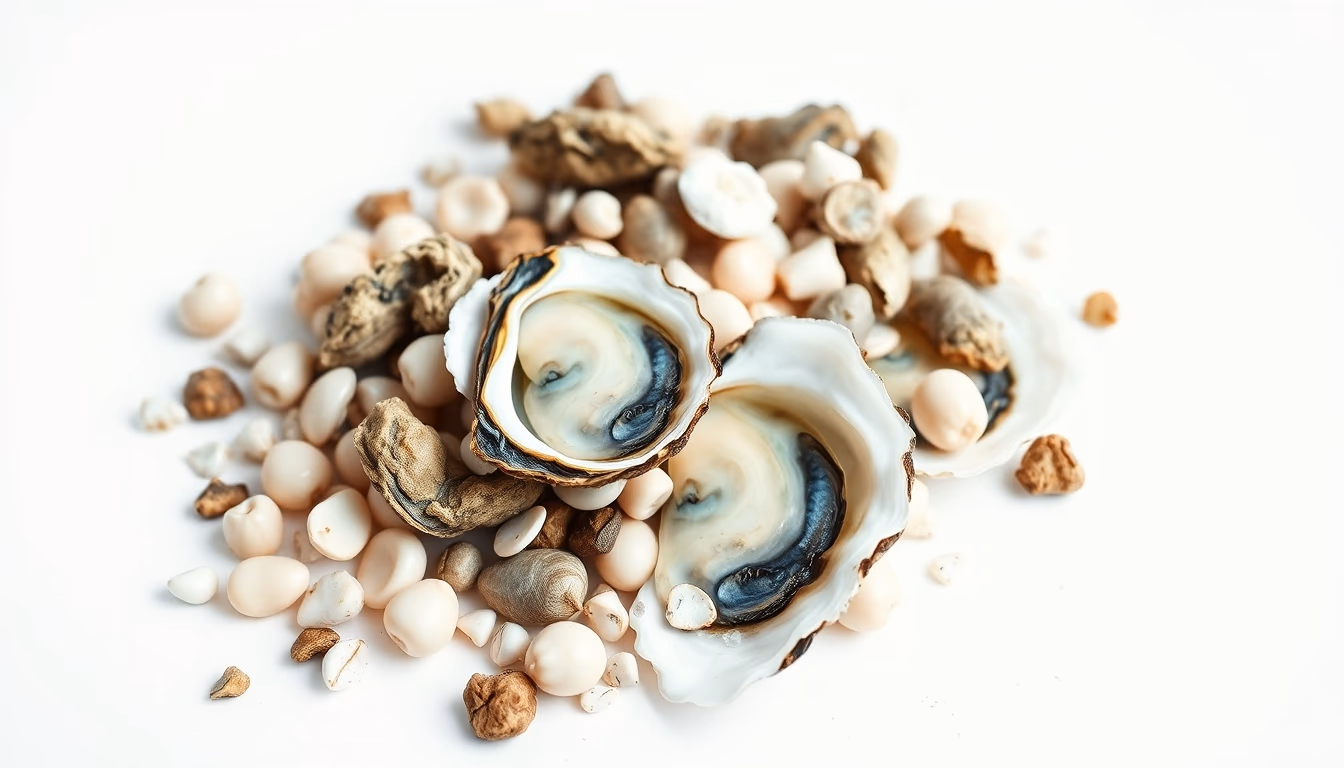 pearl oyster harvest in editorial style