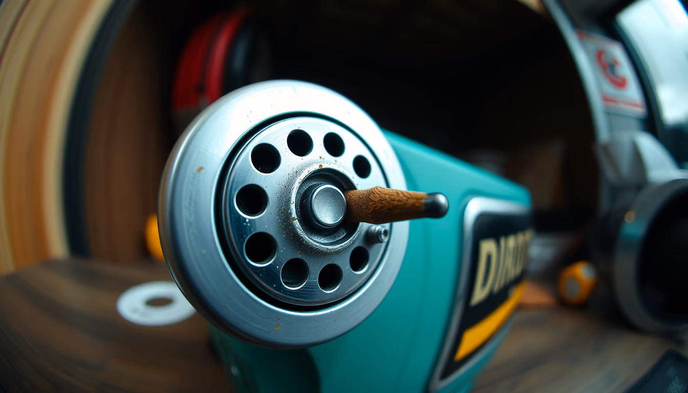 pencil sharpener vintage in editorial style