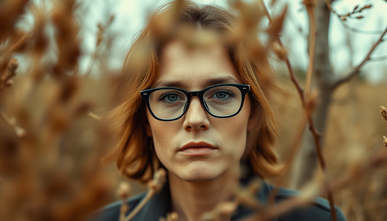 persol vintage frame in editorial style