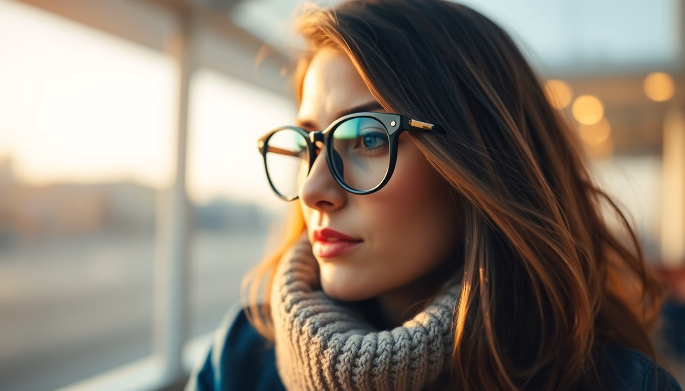 persol vintage frame in editorial style