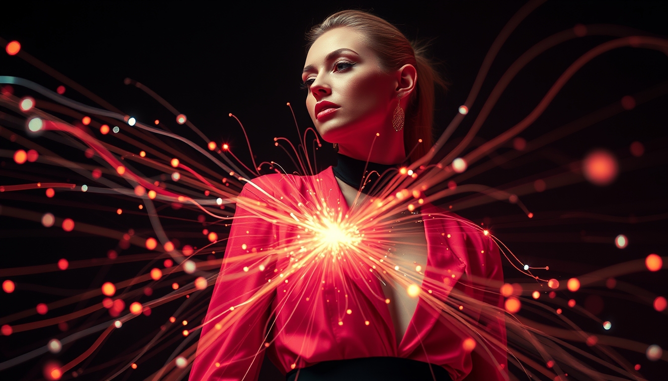 photon wave particle in editorial style