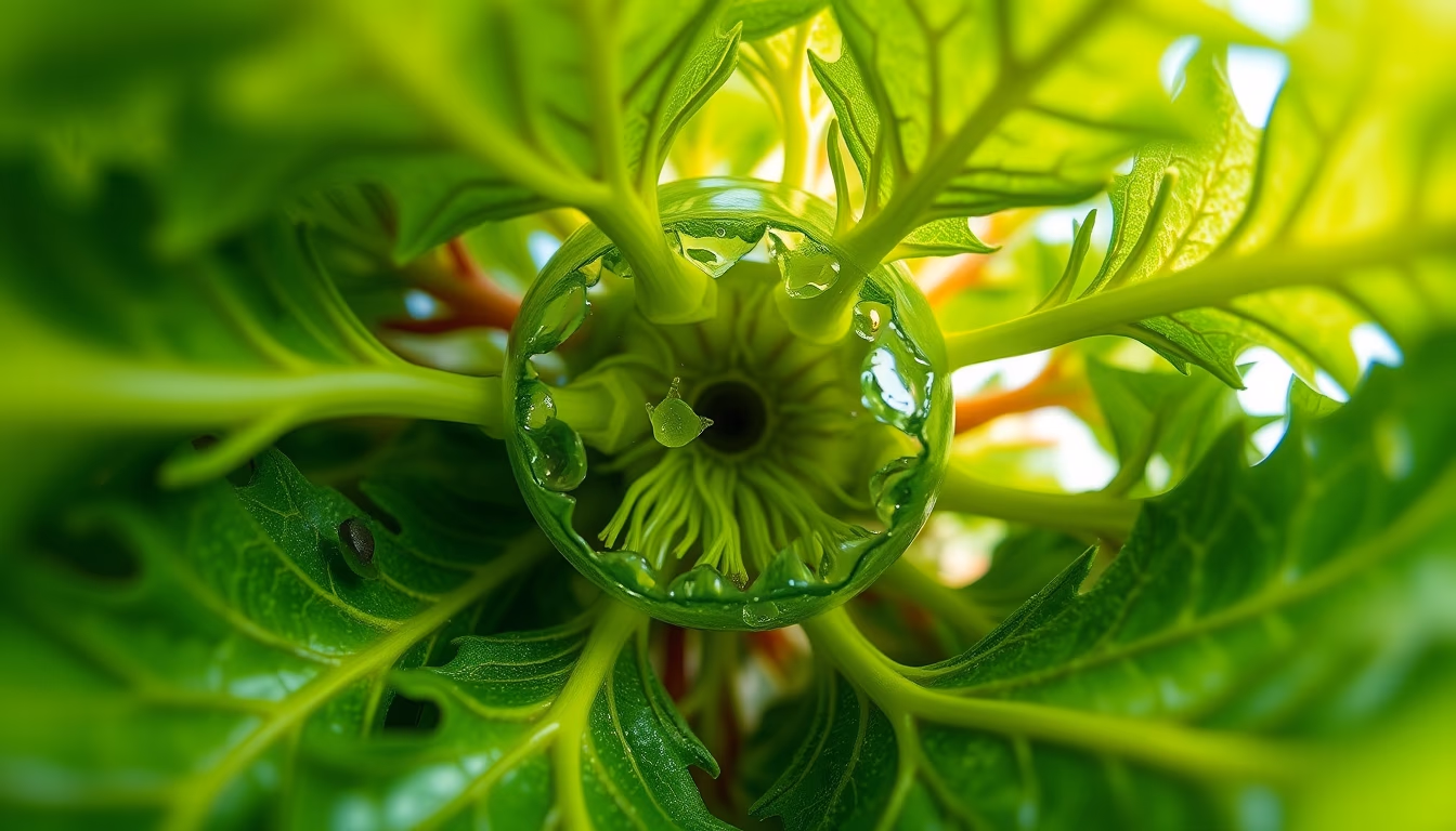 photosynthesis chloroplast in editorial style