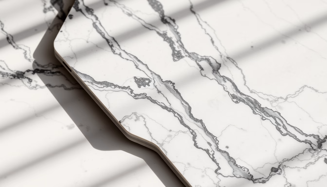 pieta marble in editorial style