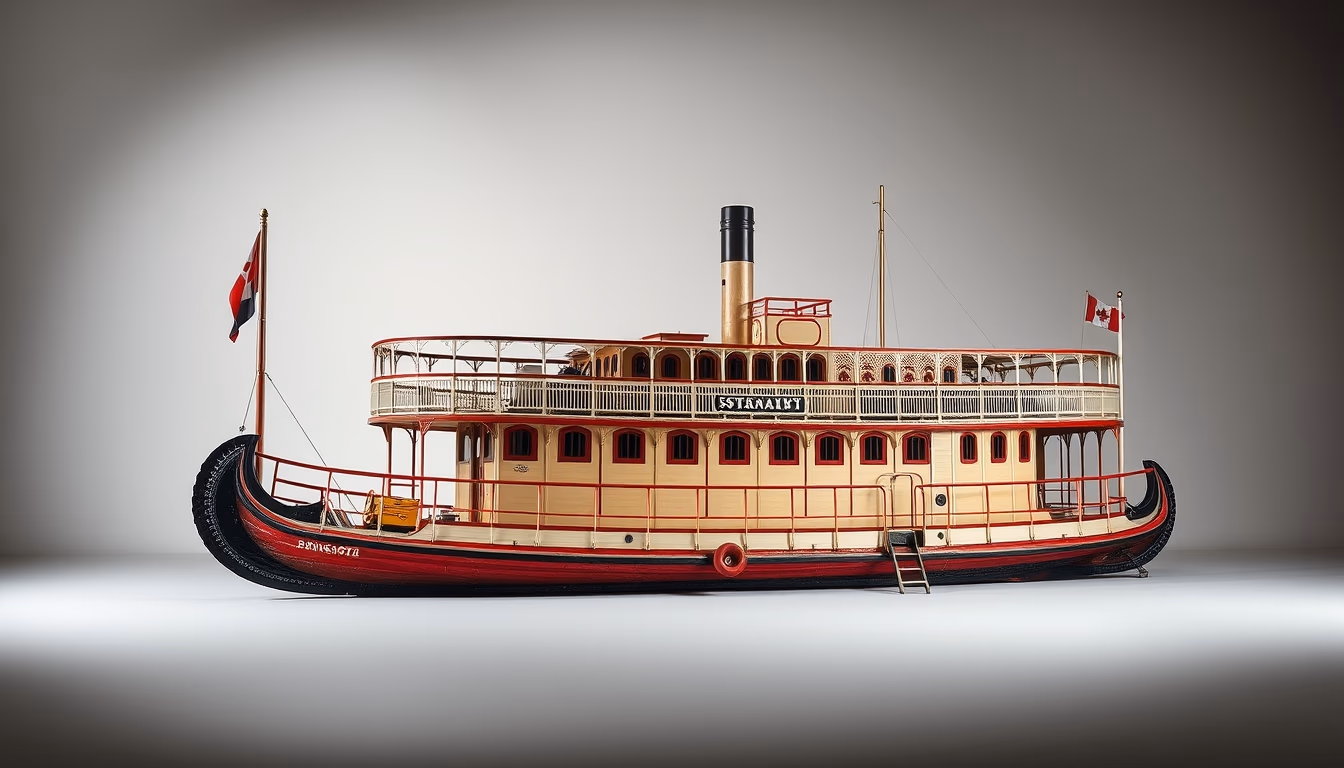 pioneer steamboat mississippi in editorial style