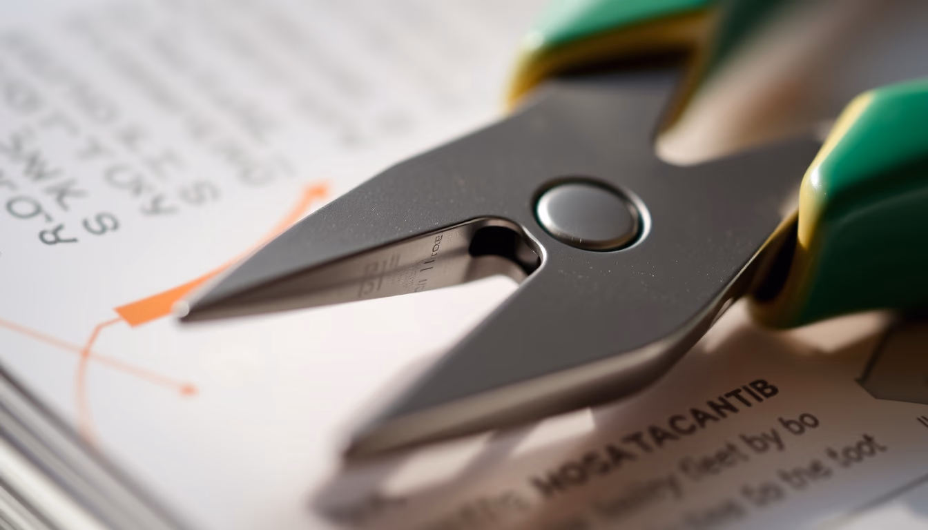 pliers macro detail in editorial style