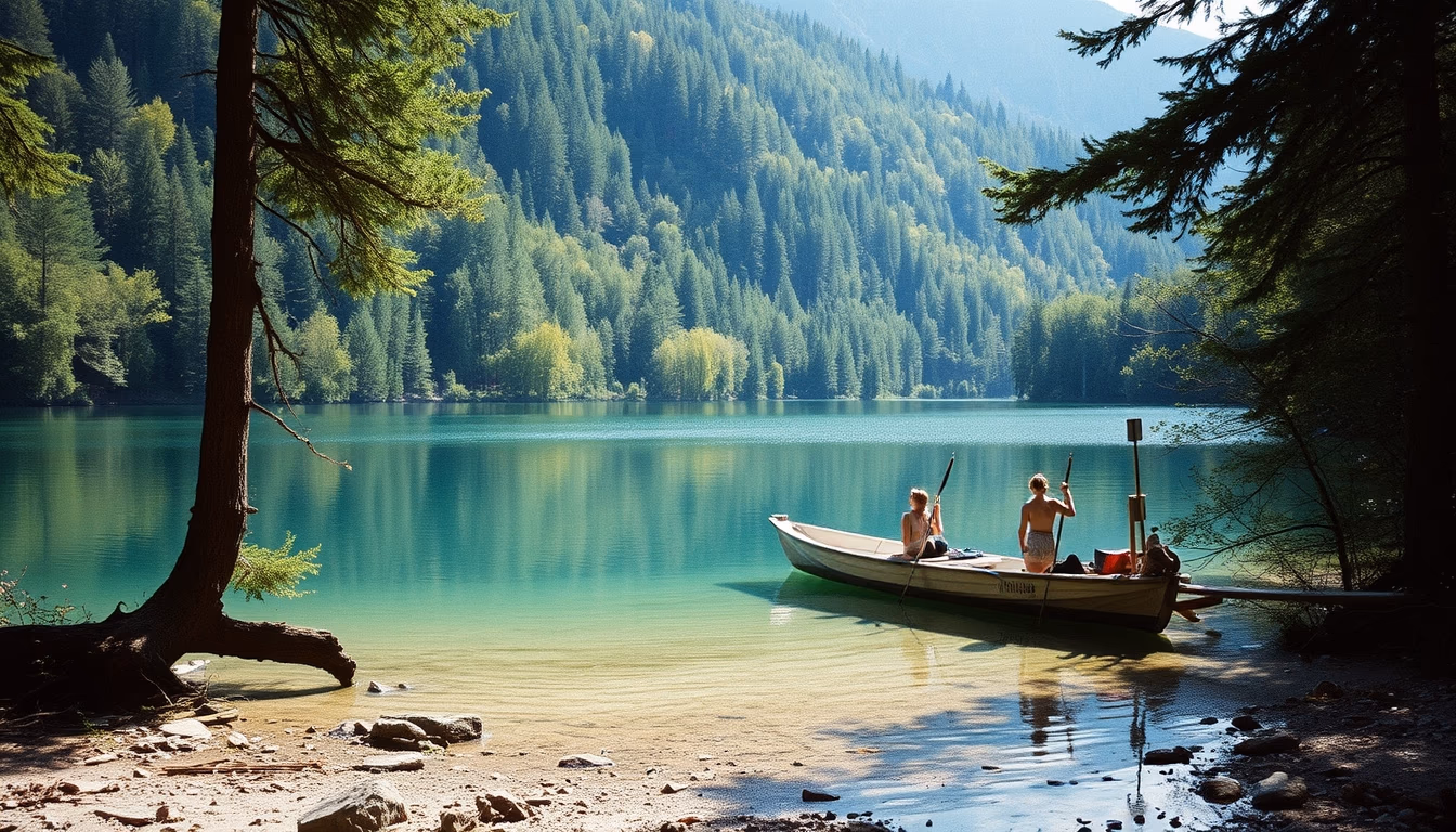 plitvice lakes croatia in editorial style