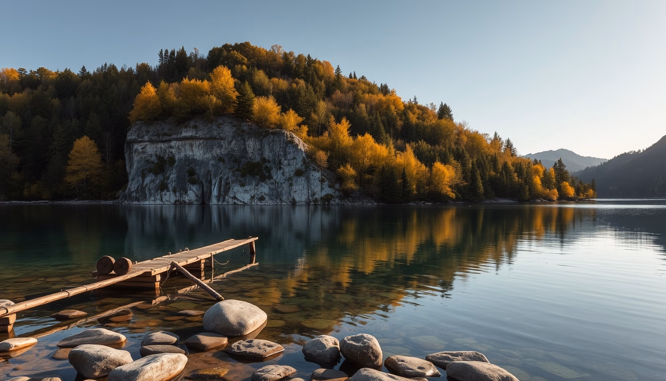 plitvice lakes croatia in editorial style
