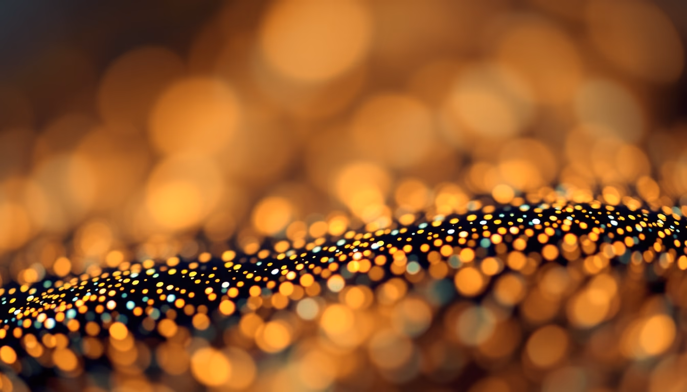 pointillism seurat dots in editorial style