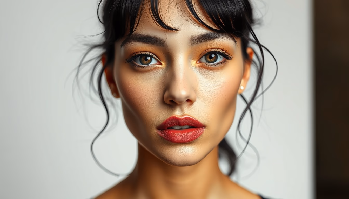 pointillism seurat dots in editorial style