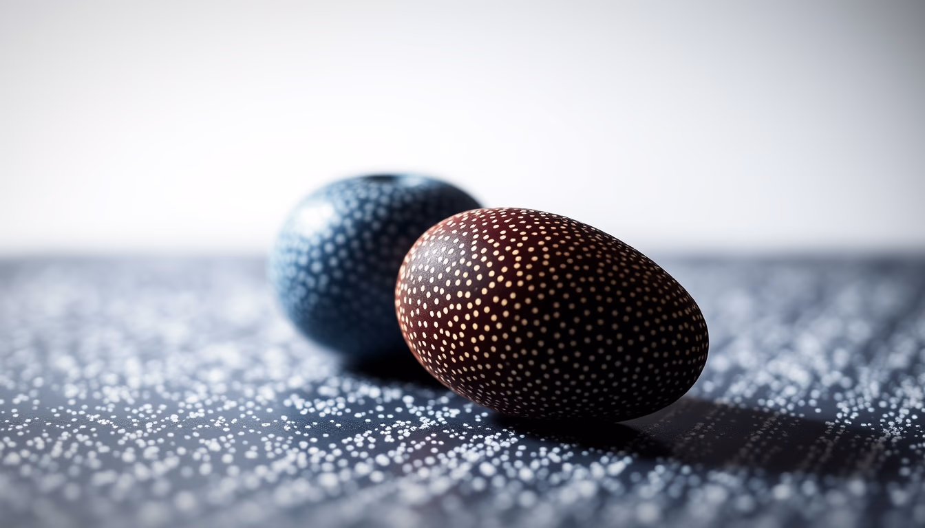 pointillism seurat dots in editorial style