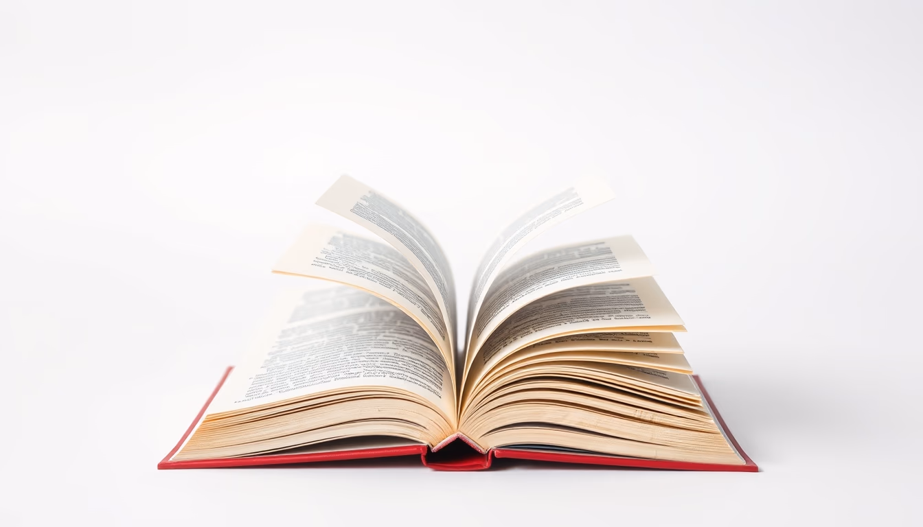 pop-up book opened in editorial style