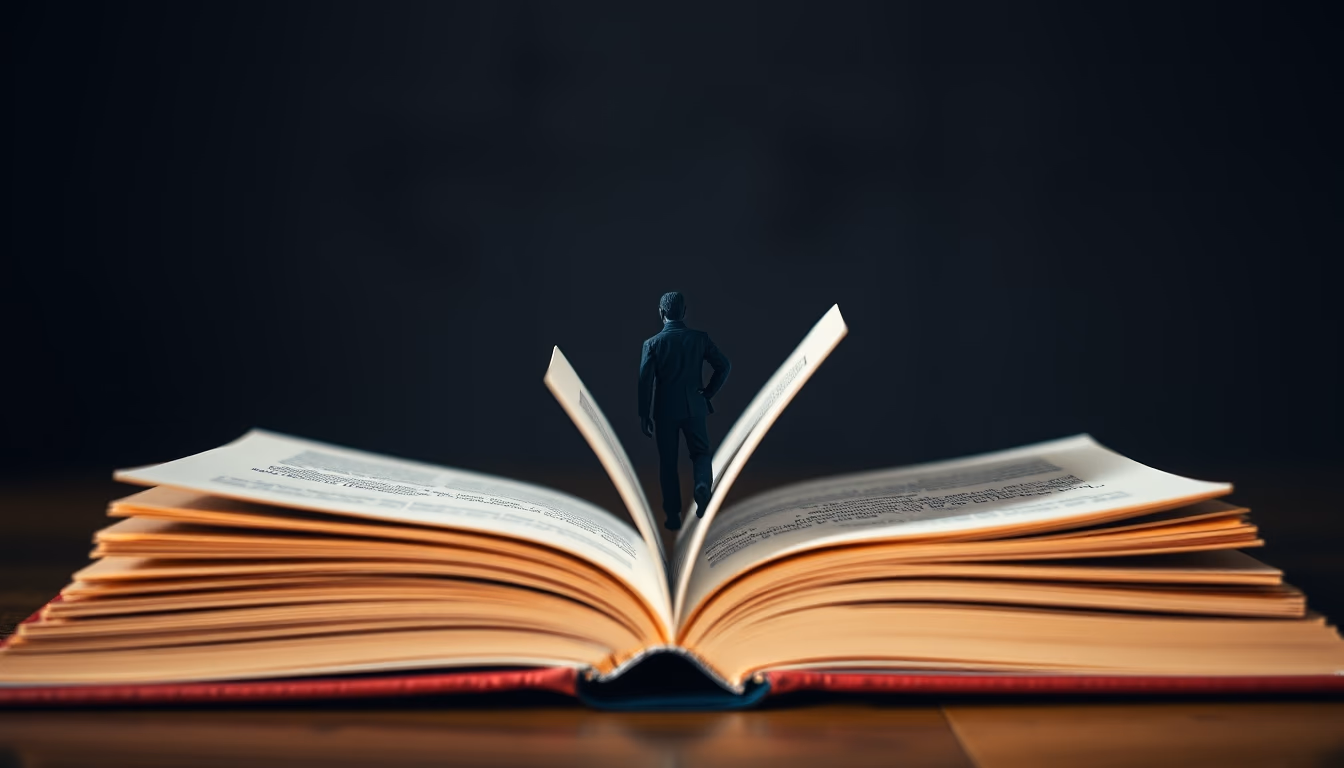 pop-up book opened in editorial style