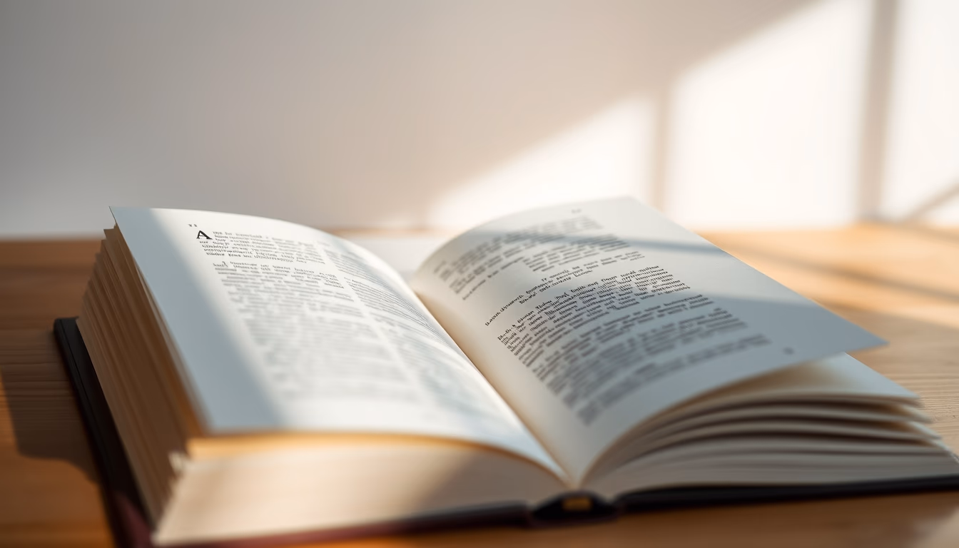 pop-up book opened in editorial style