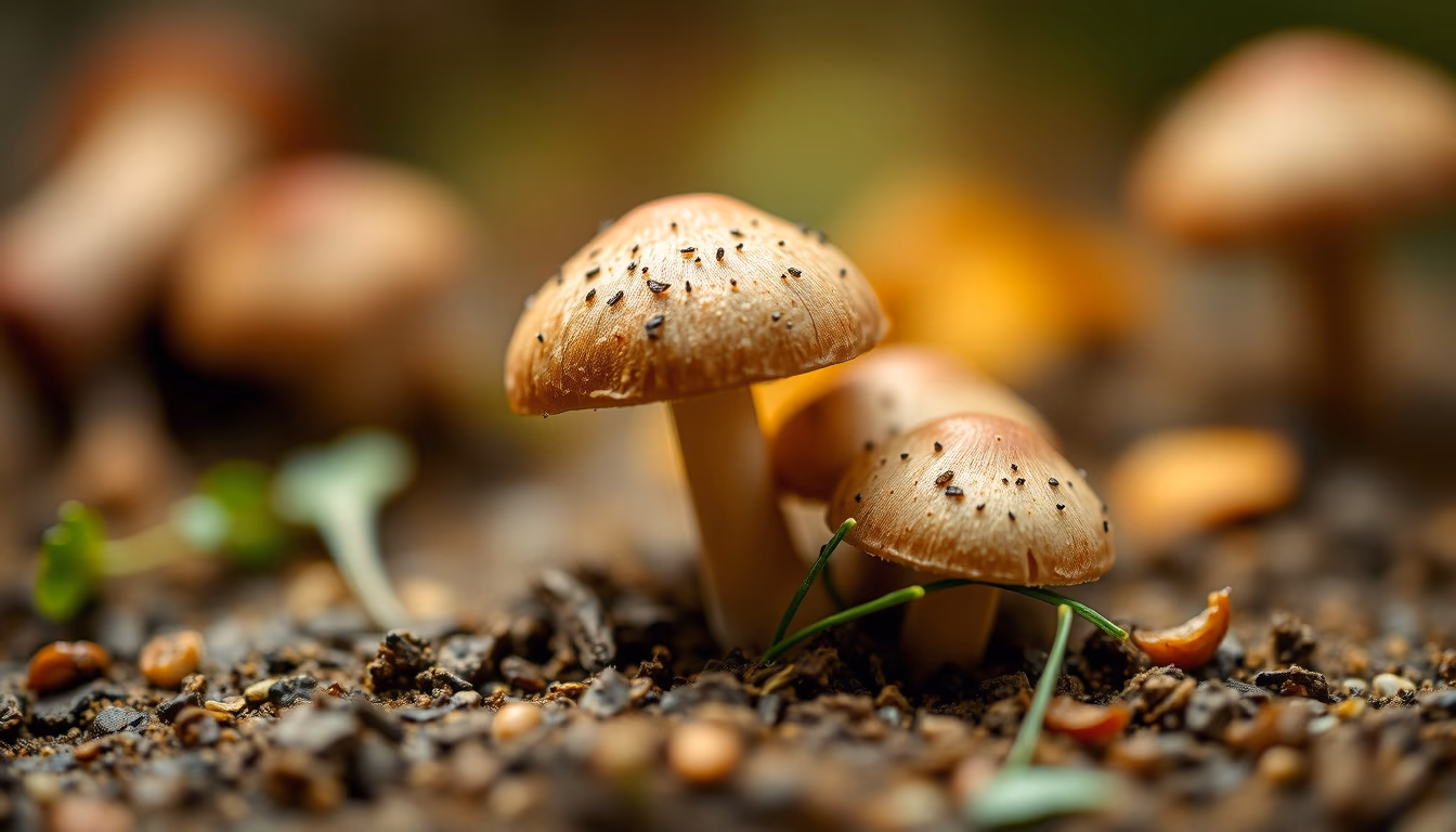 porcini mushroom italian in editorial style