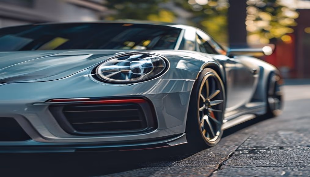 Porsche 911 gt3 rs weissach em fotografia editorial de luxo