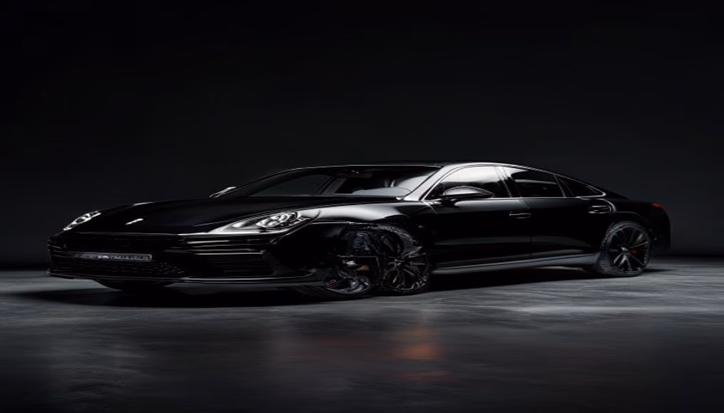 porsche panamera turbo s in luxury editorial photography