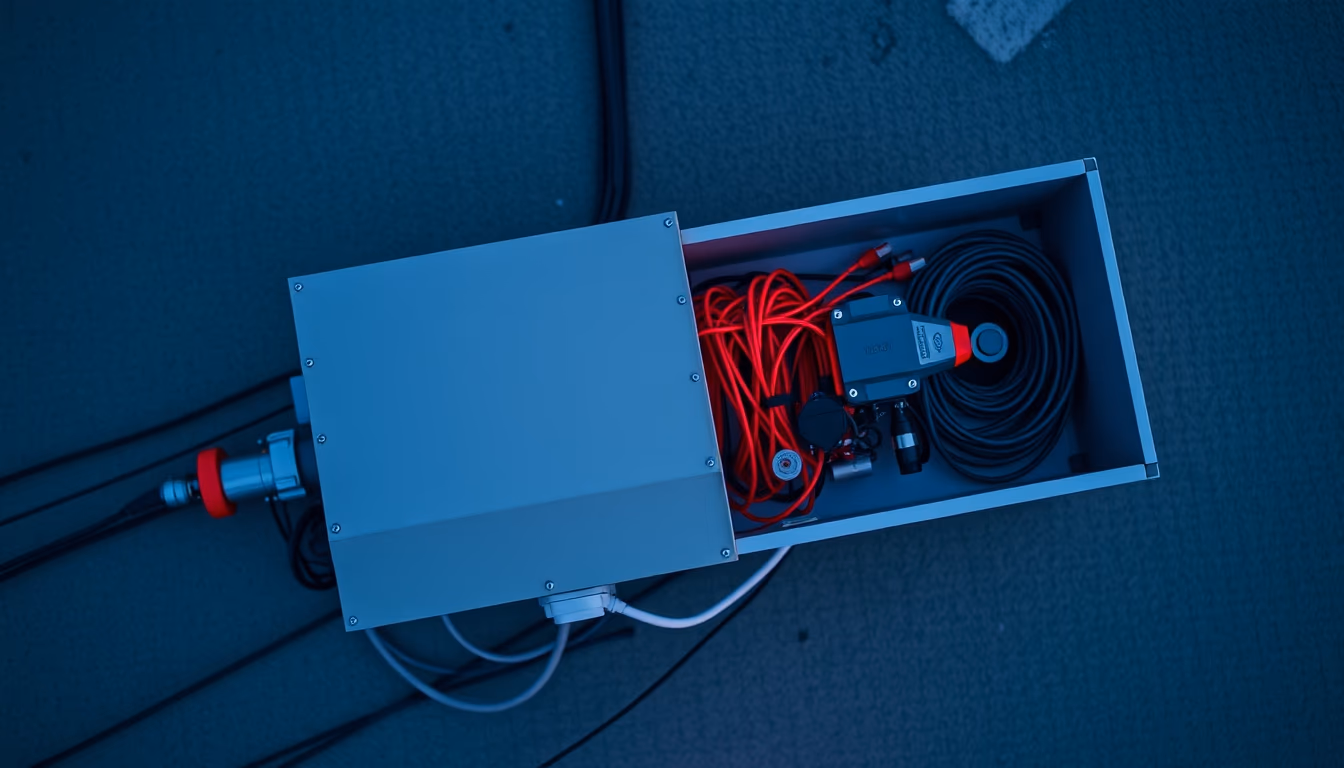 power supply unit in editorial style