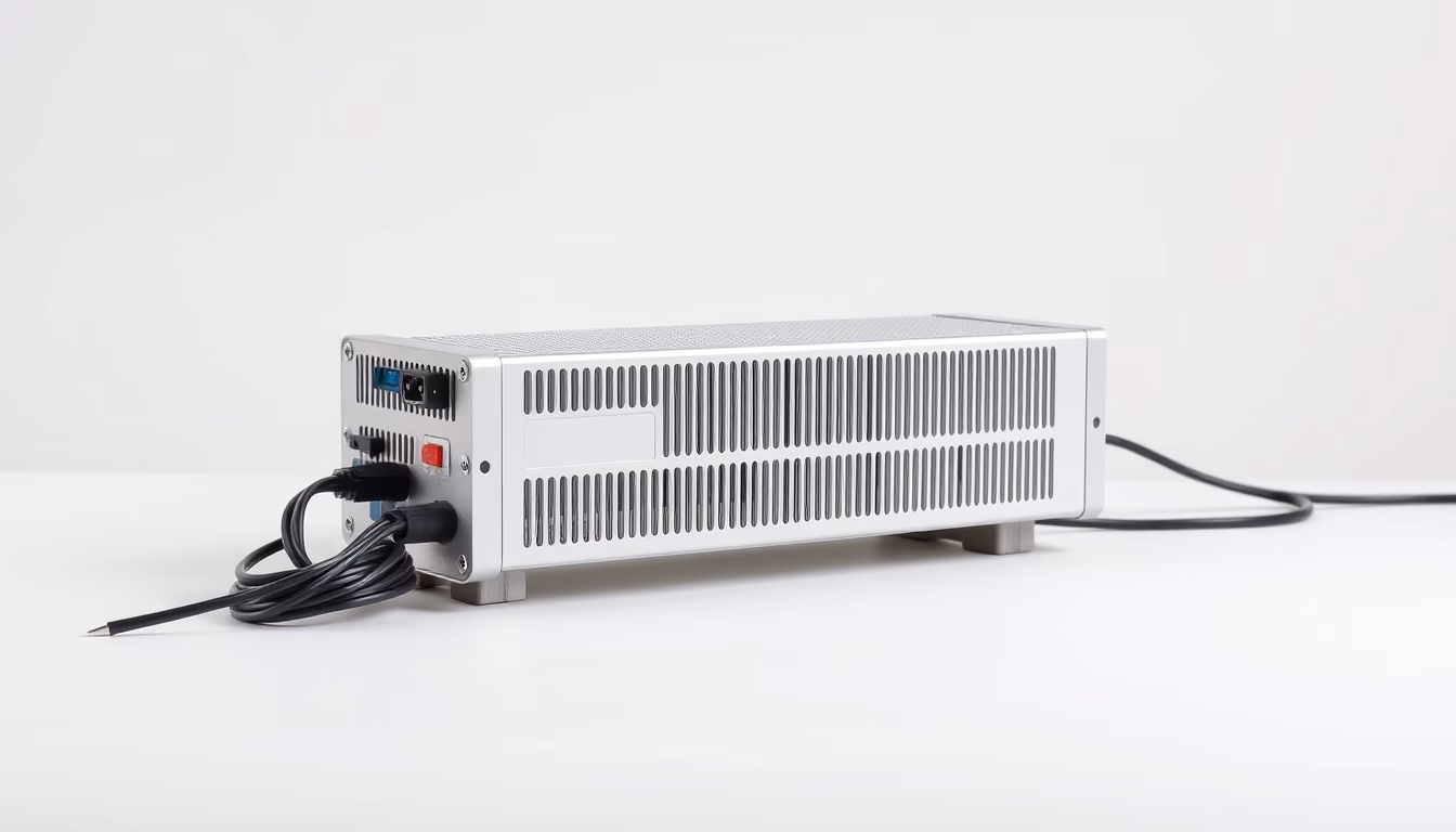 power supply unit in editorial style