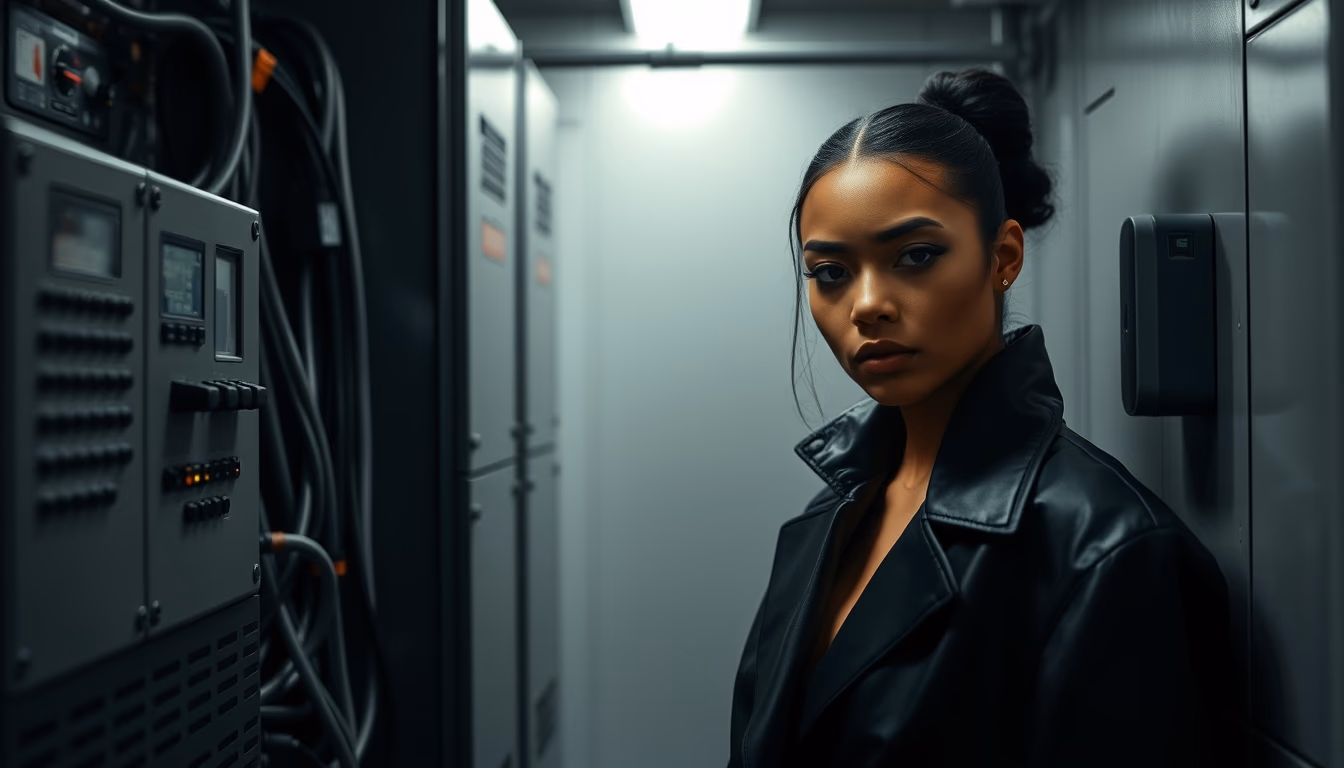 Power supply unit em estilo editorial