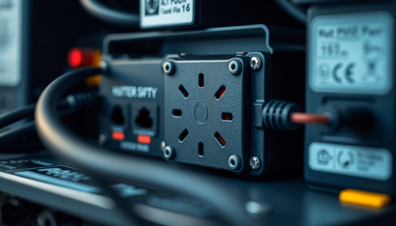 power supply unit in editorial style